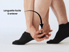 Calze di supporto autentiche – calze a compressione con imbottitura per gambe più leggere e meno dolori ai piedi