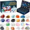 CrystalCharm Adventskalender 2025 – 24 funkelnde Naturkristalle für den Weihnachts-Countdown
