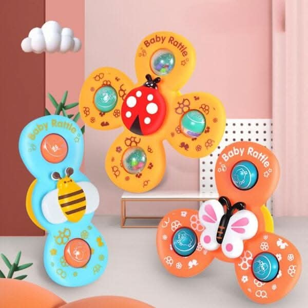 BABYBLOOP – Spannendes Baby-Spinner-Spielzeug für die Entwicklung motorischer Fähigkeiten und Sinne 6