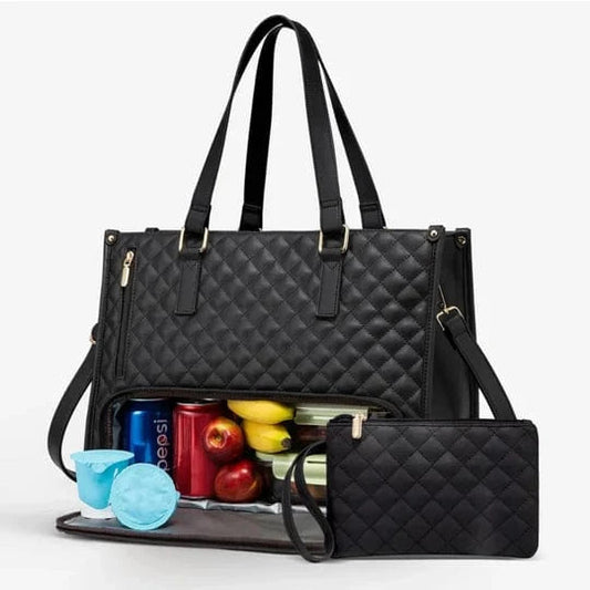 BAGSBALL 2-in-1 – Borsa della spesa elegante con scomparto isolante integrato