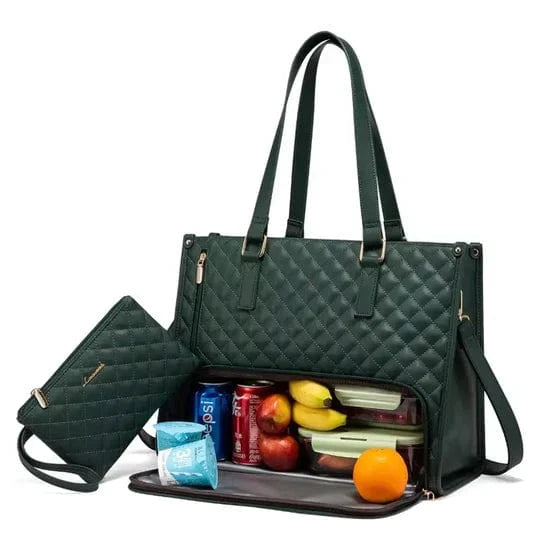 BAGSBALL 2-in-1 – Borsa della spesa elegante con scomparto isolante integrato