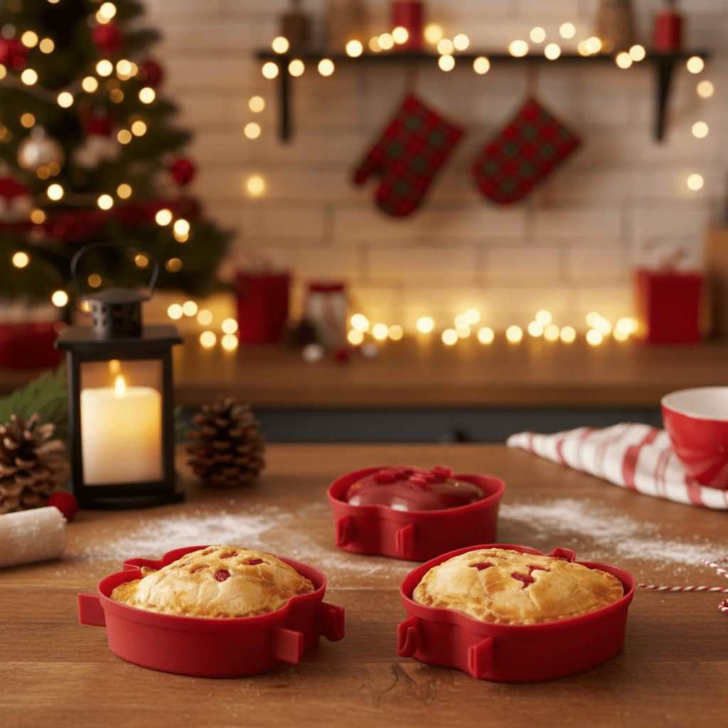 BAKEPRESS – Mehrzweck-Teigpresse für Handkuchen, Empanadas und Gebäck 0