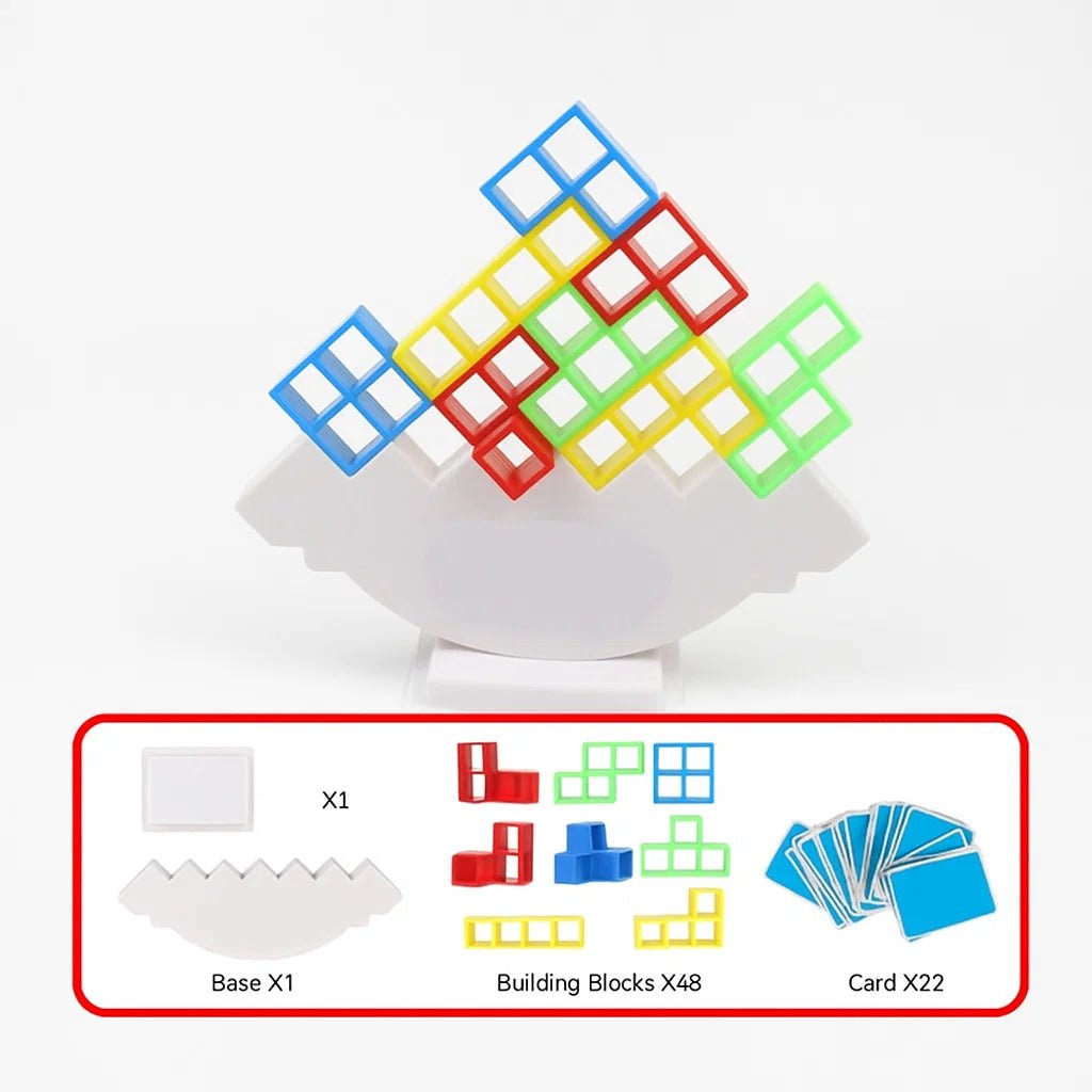 BALANTRIQ – Buntes Balancier-Stapelspiel für Kinder und Erwachsene 8