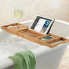 BAMBOREST – Adjustable Bamboo Bathtub Caddy | Functional & Elegant Organizer for Bathroom Accessories 5