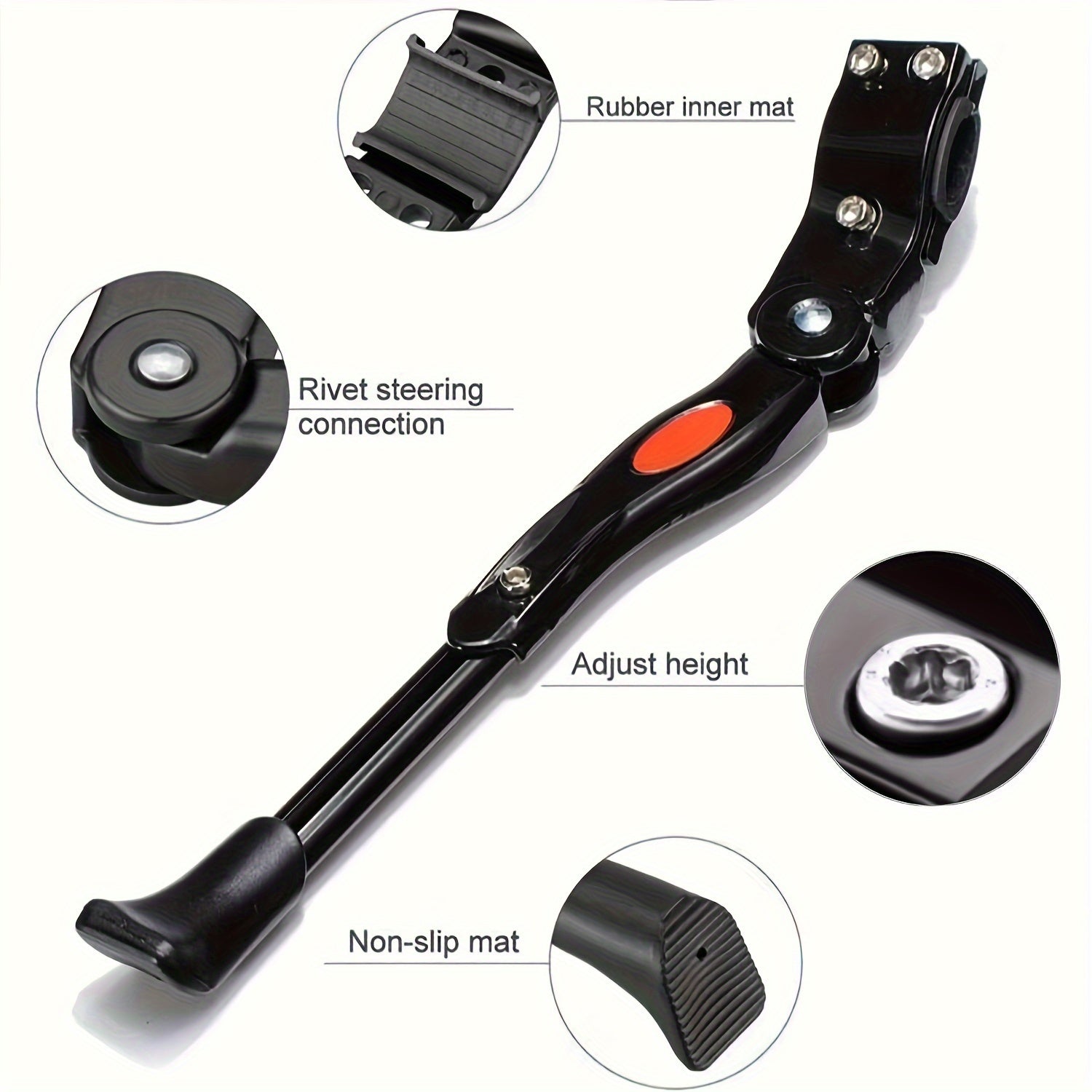 ADJUSTA KICKSTAND – Verstelbare fietsstandaard voor veilig parkeren