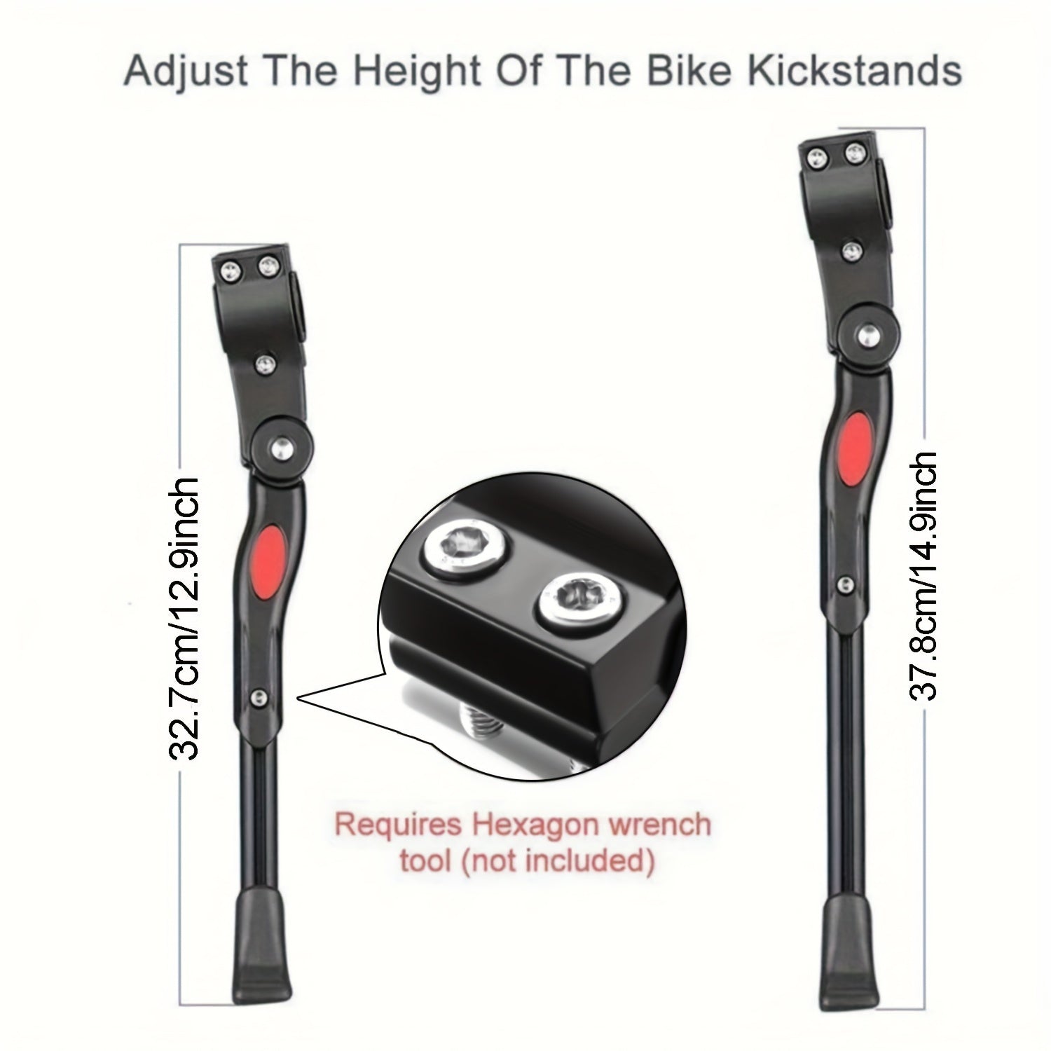 ADJUSTA KICKSTAND – Verstelbare fietsstandaard voor veilig parkeren