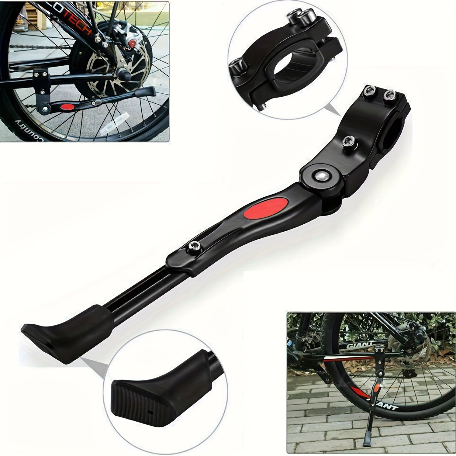 ADJUSTA KICKSTAND – Verstelbare fietsstandaard voor veilig parkeren