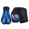 BIKERIDE Shorts – Cuissard de vélo rembourré en gel contre les douleurs de selle