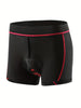 BIKERIDE Shorts – Cuissard de vélo rembourré en gel contre les douleurs de selle