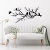 BIRDWING ART – Decorazione murale in metallo con uccelli per un soggiorno elegante
