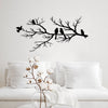 BIRDWING ART – Decorazione murale in metallo con uccelli per un soggiorno elegante