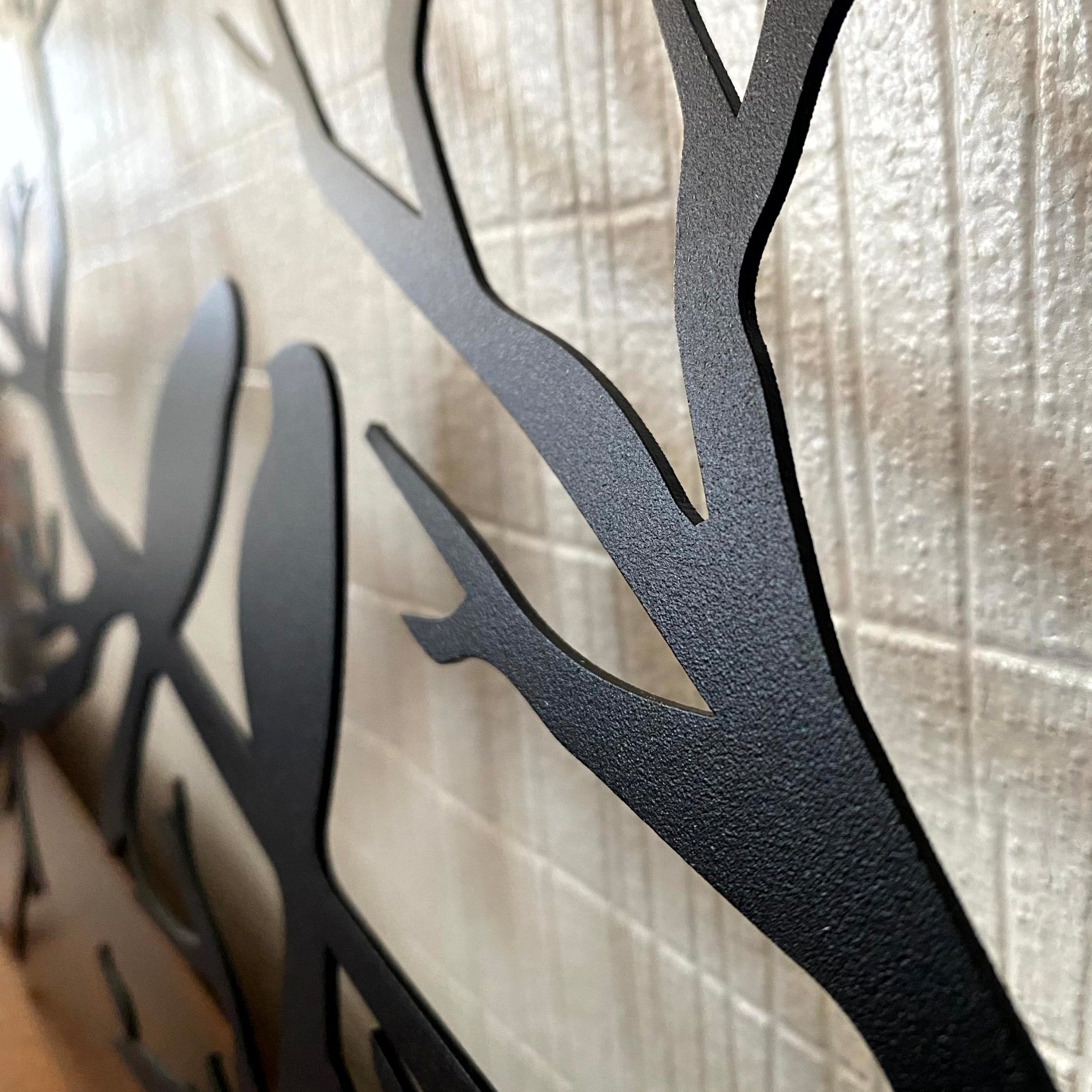 BIRDWING ART – Decorazione murale in metallo con uccelli per un soggiorno elegante