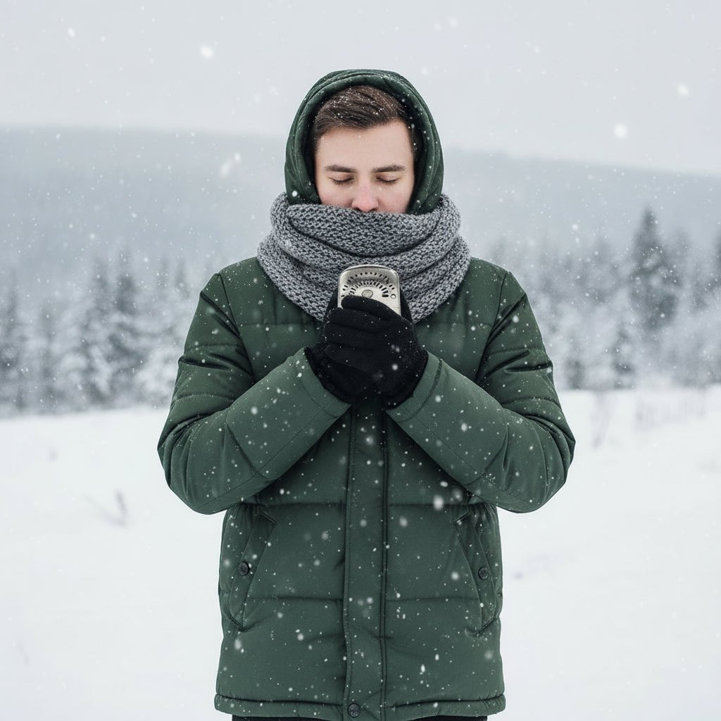 BLAZEPOD – Taschengroßer Metallwärmer für Wandern und Camping 1