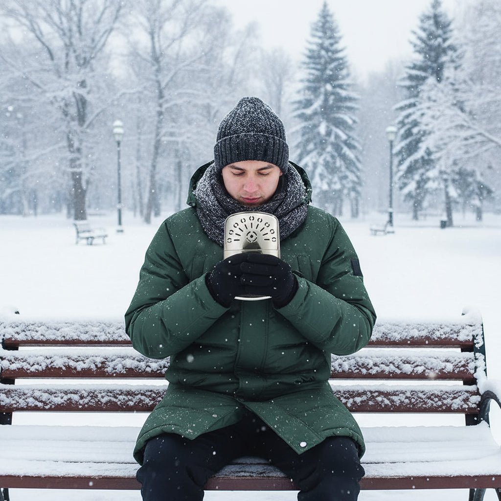 BLAZEPOD – Taschengroßer Metallwärmer für Wandern und Camping 2