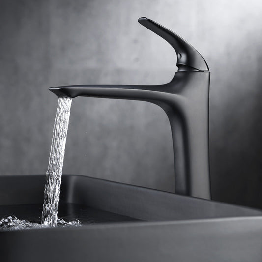 Rubinetto per lavabo BRASSLINE – Elegante rubinetto in ottone massiccio nero antico
