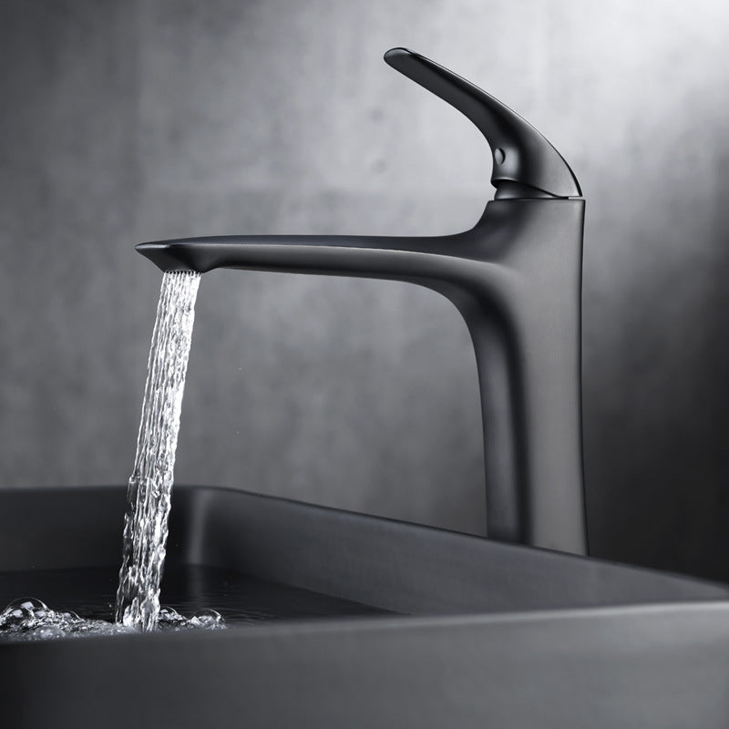 Rubinetto per lavabo BRASSLINE – Elegante rubinetto in ottone massiccio nero antico