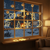 BRIGHTJOY – LED-Weihnachtslichter mit Saugnapf für Fenster und Glasdekoration 5