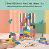 MINDSHAPES – Puzzle in legno 3D per apprendimento creativo