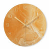 Olive - Horloge murale élégante avec inspiration marbre