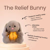 SnuggleBunny Soother – rustgevend knuffeldier met ademhalingssimulatie & muziek voor baby's