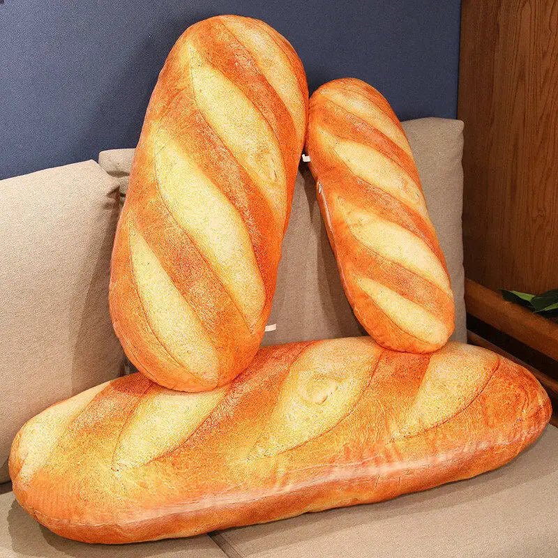 LOAFLINA – Plüschkissen im Baguette-Design für Komfort & Stil