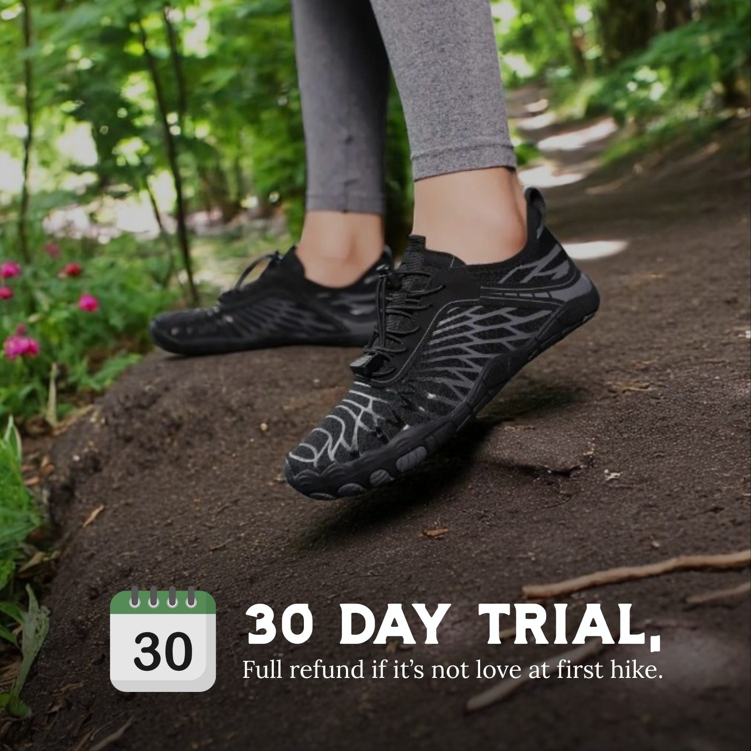 BareForm Pro – Scarpe da trekking barefoot per comfort senza dolore e postura naturale