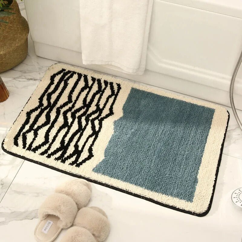 BathCush – Weiche Badmatte mit rutschfester Unterseite für elegantes Badezimmer
