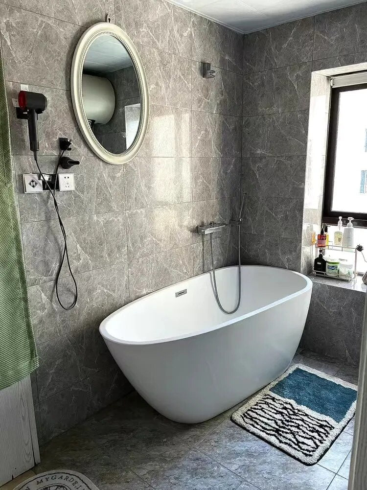 BathCush – Weiche Badmatte mit rutschfester Unterseite für elegantes Badezimmer