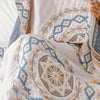 BohoHaven Blanket – Baumwoll-Decke mit Mandala-Muster für drinnen & draußen