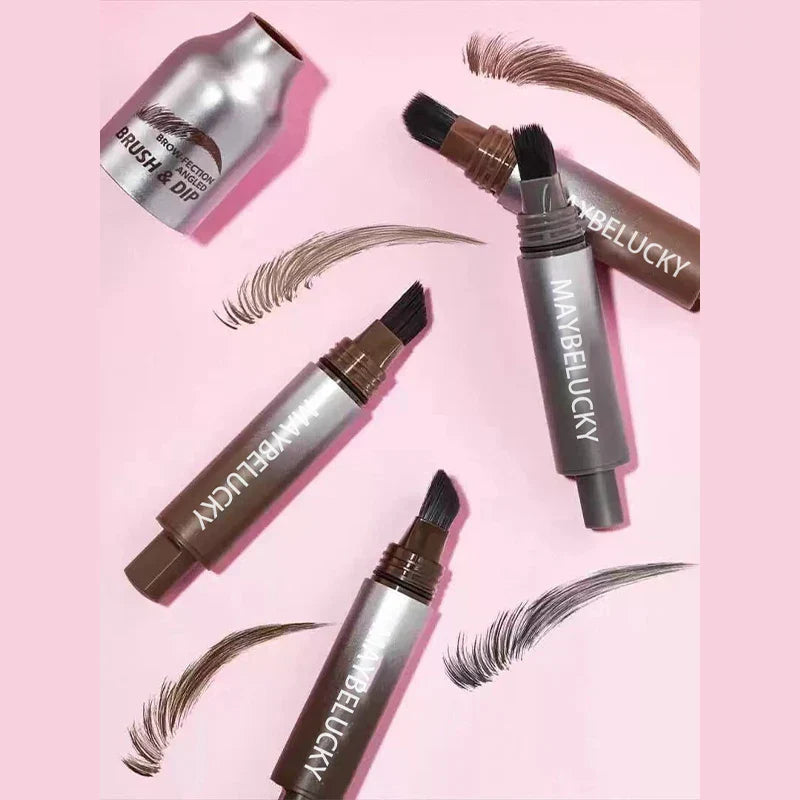 Browglam Matita per sopracciglia – Impermeabile e a lunga durata per una definizione naturale