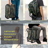 CAMOCHAIR PACK – Zaino 3-in-1 con sedia pieghevole e scomparto refrigerato per avventure all'aperto