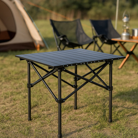 CampFlex Tavolo – Tavolo da esterno pieghevole con superficie resistente al calore e ai graffi