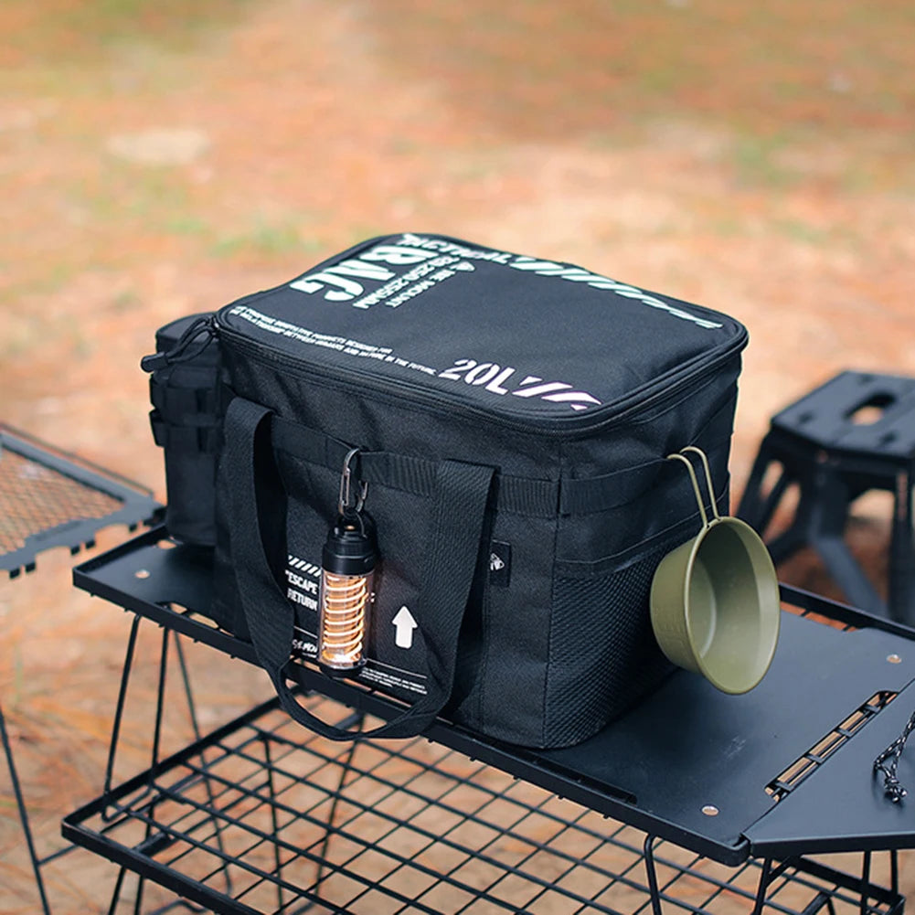 CAMPING CADDY – Borsa organizer da 20L per esterni, viaggi e gite