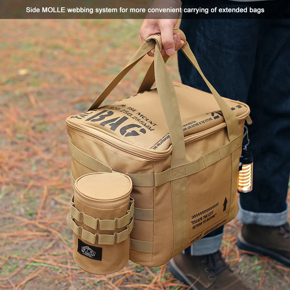 CAMPING CADDY – Borsa organizer da 20L per esterni, viaggi e gite