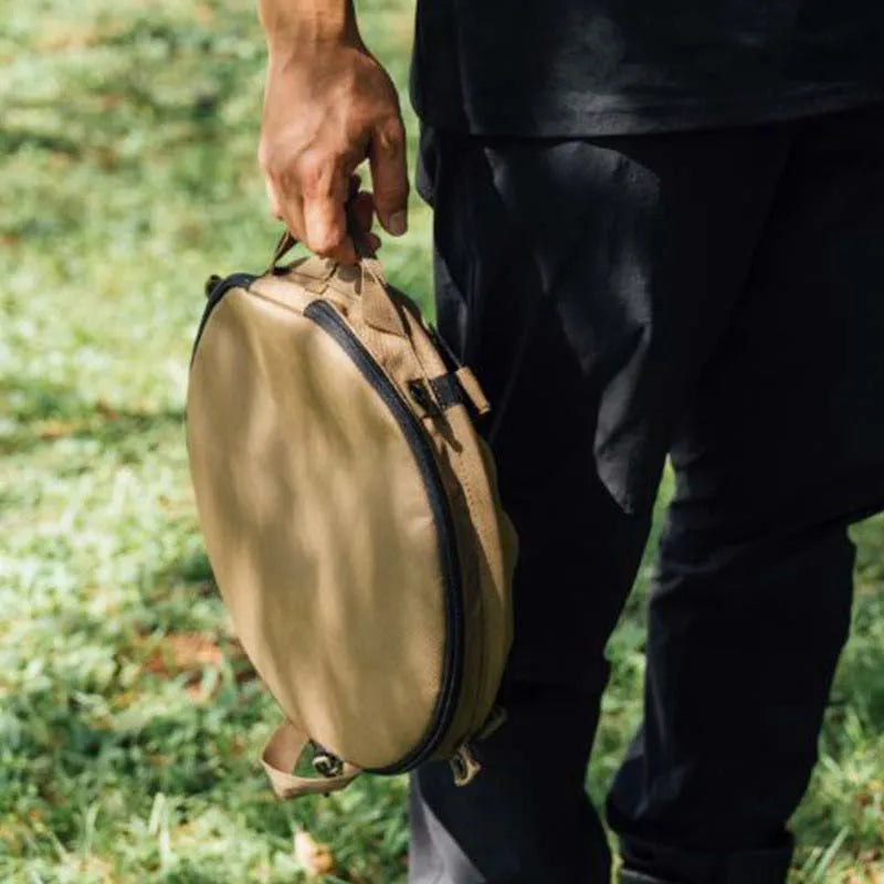 CAMPTRASH BIN – Cestino per rifiuti pieghevole da esterno per campeggio e festival