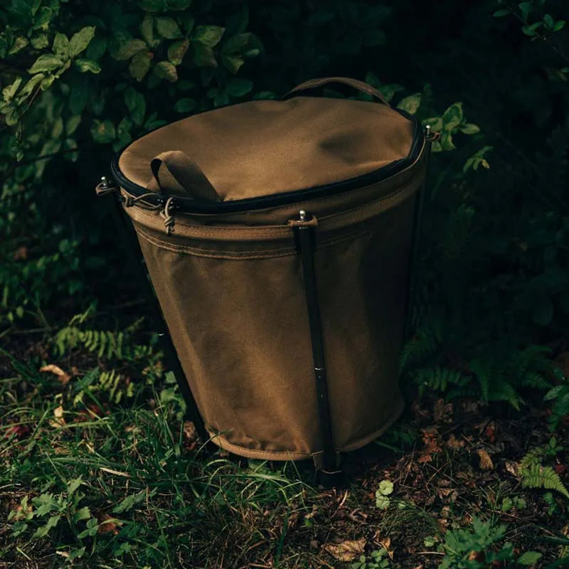 CAMPTRASH BIN – Cestino per rifiuti pieghevole da esterno per campeggio e festival