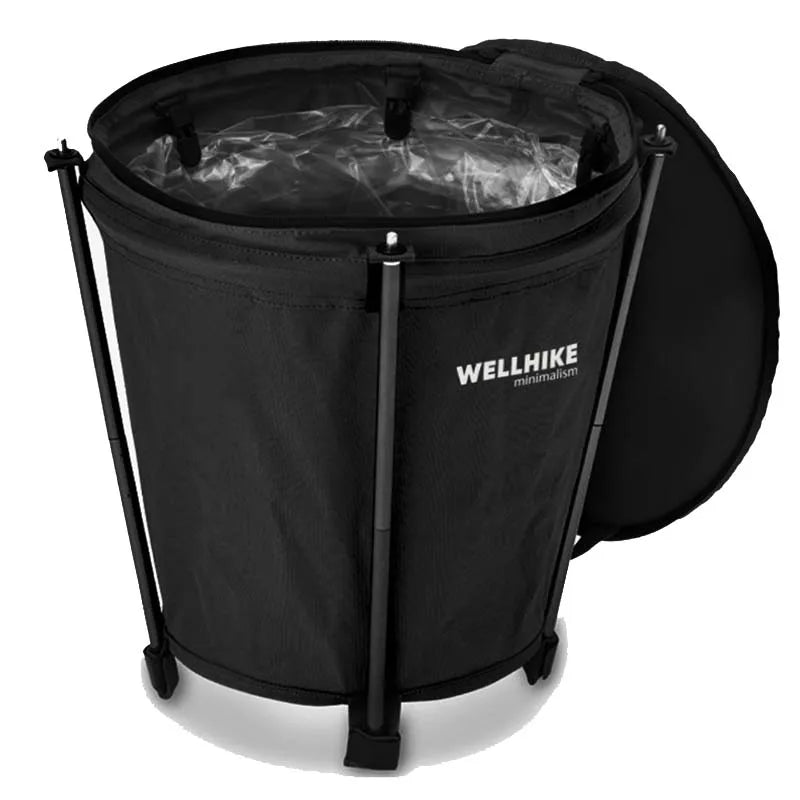 CAMPTRASH BIN – Cestino per rifiuti pieghevole da esterno per campeggio e festival