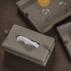 Ardello Lederbox | Handgefertigter Taschentuch-Spender | Elegantes Design aus Kunstleder | Für Zuhause, Büro & Auto