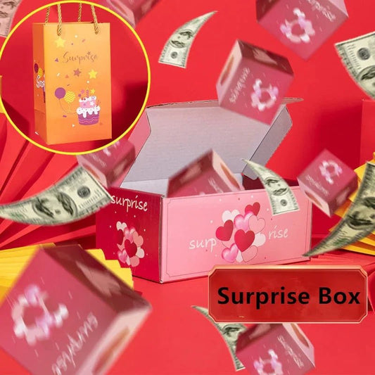 Caja de regalo sorpresa LumiAura | Elegante caja emergente de recuerdos para cumpleaños, aniversarios y celebraciones