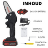 CHAINCUT PRO – Motosega a batteria elettrica – Leggera e potente per lavori in giardino