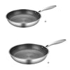 POÊLE COOKCRAFT – Poêle antiadhésive en acier inoxydable pour une cuisson sans effort