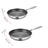 POÊLE COOKCRAFT – Poêle antiadhésive en acier inoxydable pour une cuisson sans effort