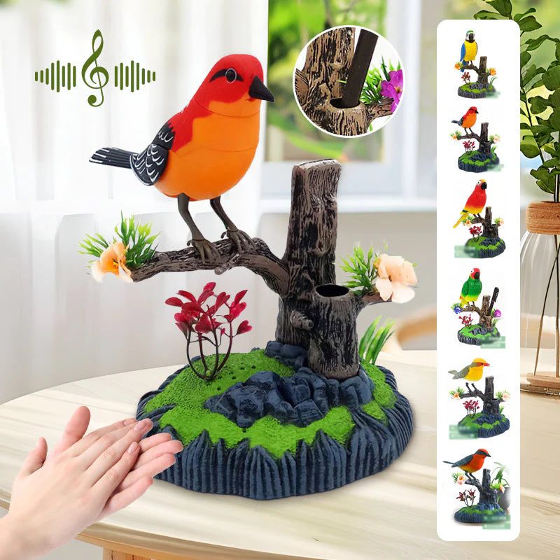 CHIRPYTALK – Sprachaktiviertes interaktives Vogelzwitscherspielzeug 5