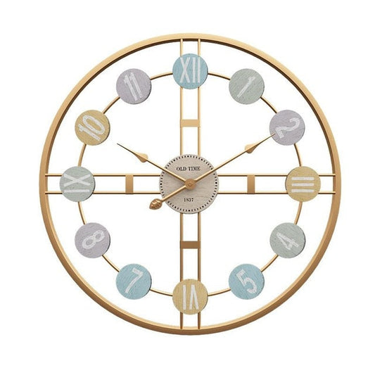 CHRONOPASTEL – Leise Wanduhr für elegantes Wohndekor 0