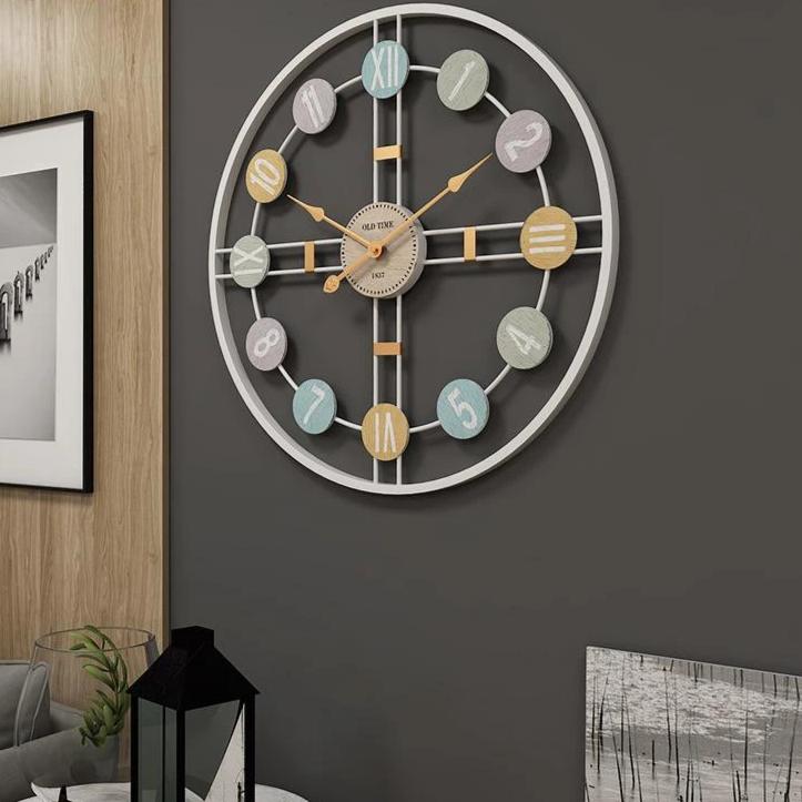 CHRONOPASTEL – Leise Wanduhr für elegantes Wohndekor 4
