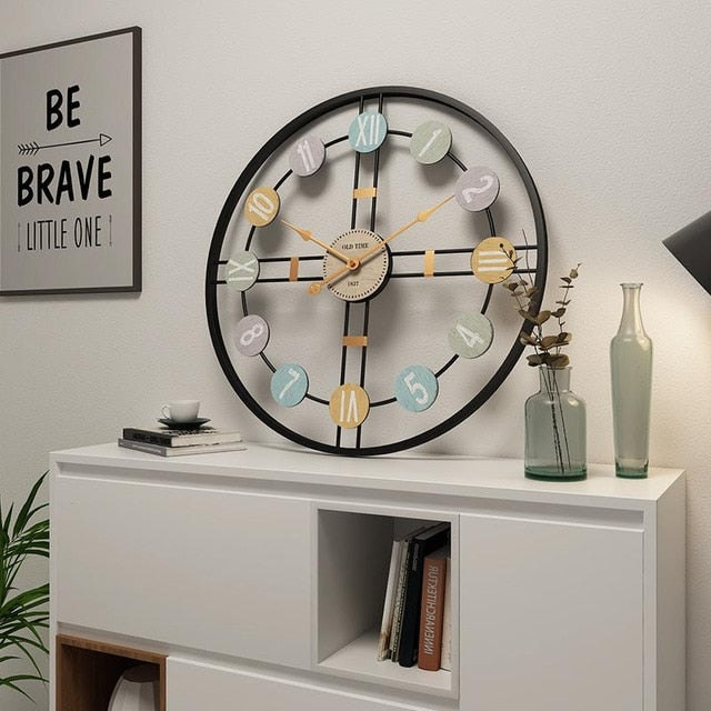 CHRONOPASTEL – Leise Wanduhr für elegantes Wohndekor 6