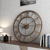 CHRONORA – Skelett-Wanduhr aus Schmiedeeisen mit geräuschlosem Uhrwerk 1