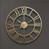 CHRONORA – Skelett-Wanduhr aus Schmiedeeisen mit geräuschlosem Uhrwerk 4
