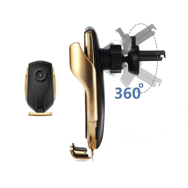 CLAMPIFY – Kabellose Autohalterung mit automatischer Klemmung und 360°-Drehung 6