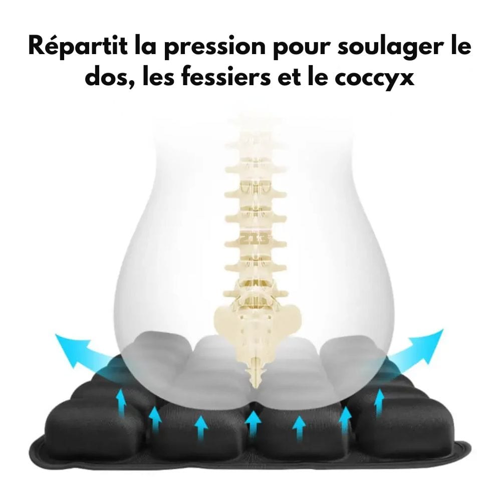 CLOUDSEAT PRO – Coussin de siège gonflable pour un confort en déplacement
